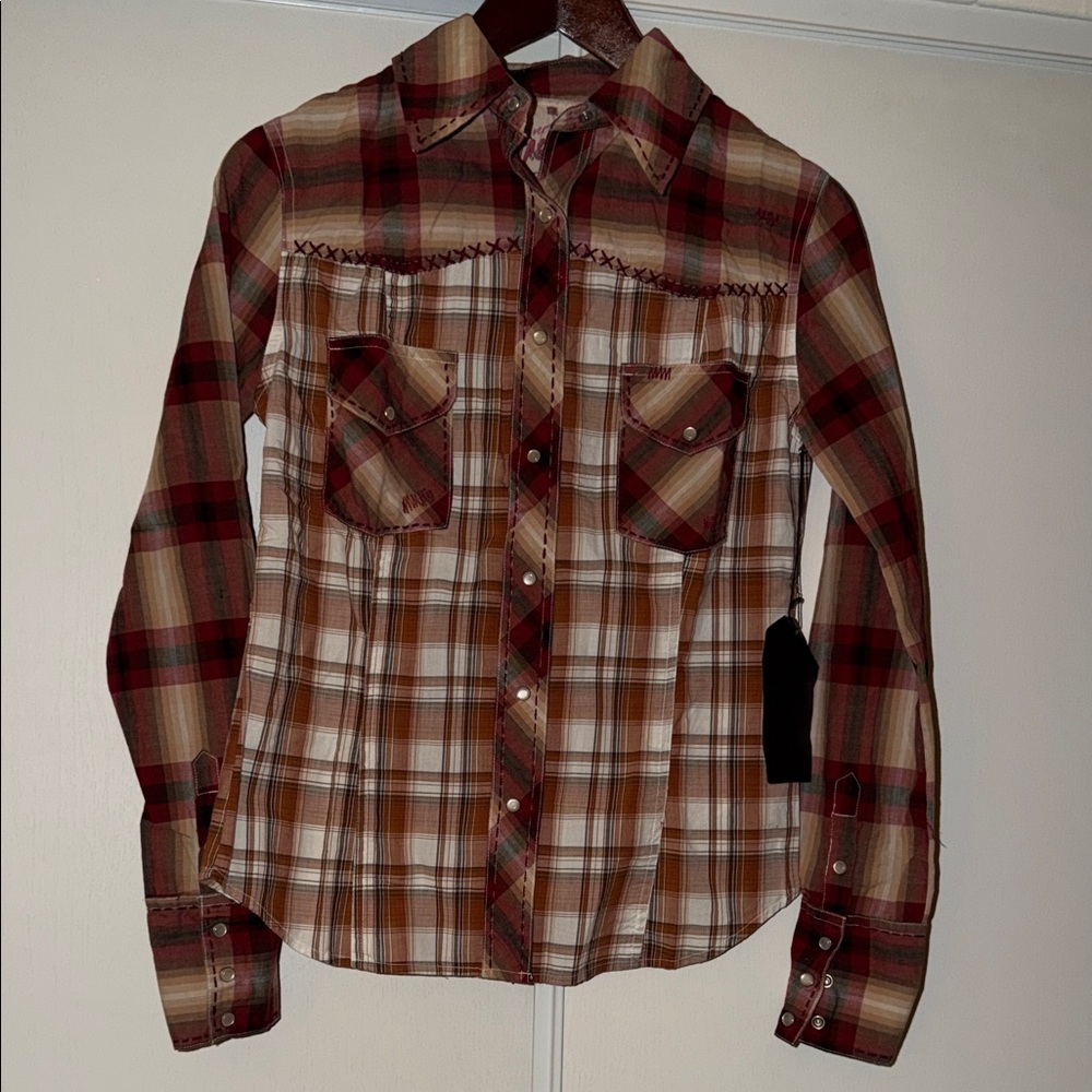 Vintage Rebel Rustic Plaid Shirt
